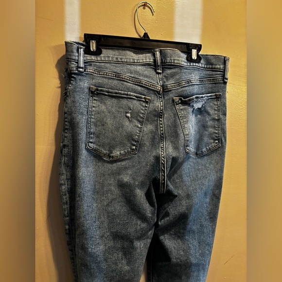 Abercrombie & Fitch Women's Light Blue Ankle Jeans denim y2k back to school - Picture 16 of 16